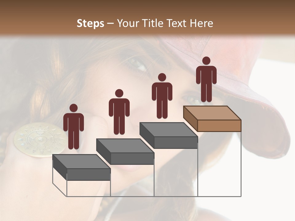 Lady Style Looking PowerPoint Template