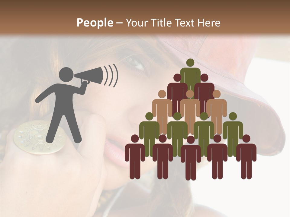 Lady Style Looking PowerPoint Template