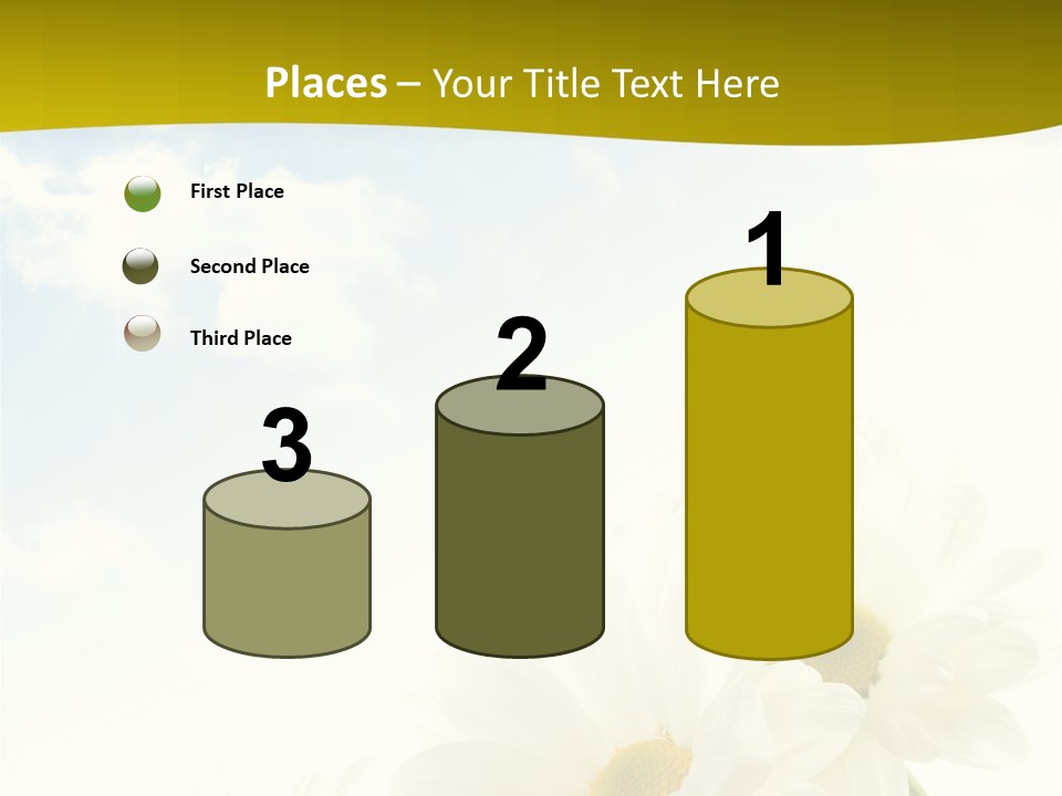 Scenery Health Chamomile PowerPoint Template