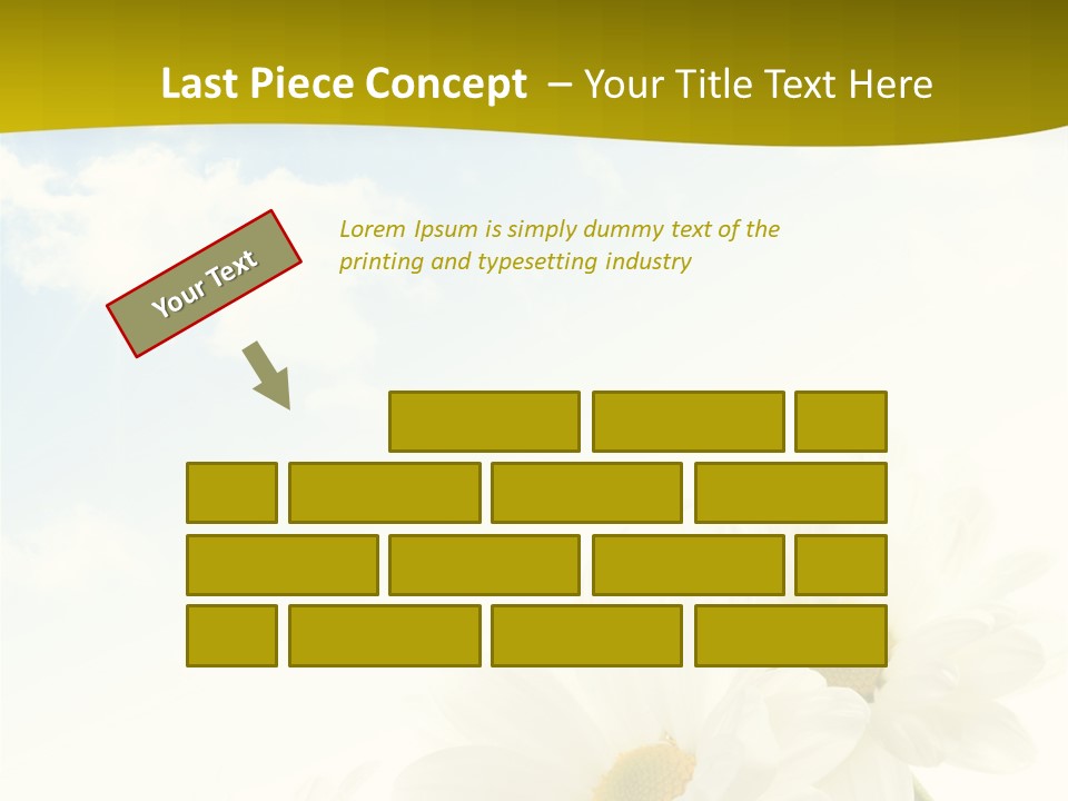 Scenery Health Chamomile PowerPoint Template