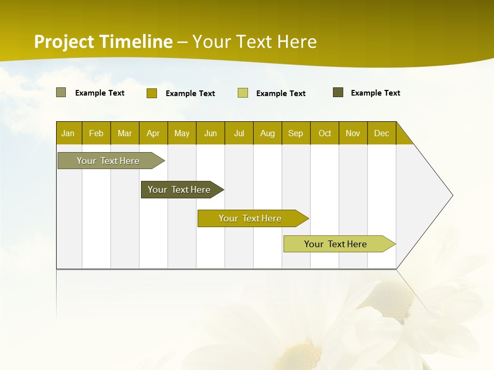Scenery Health Chamomile PowerPoint Template