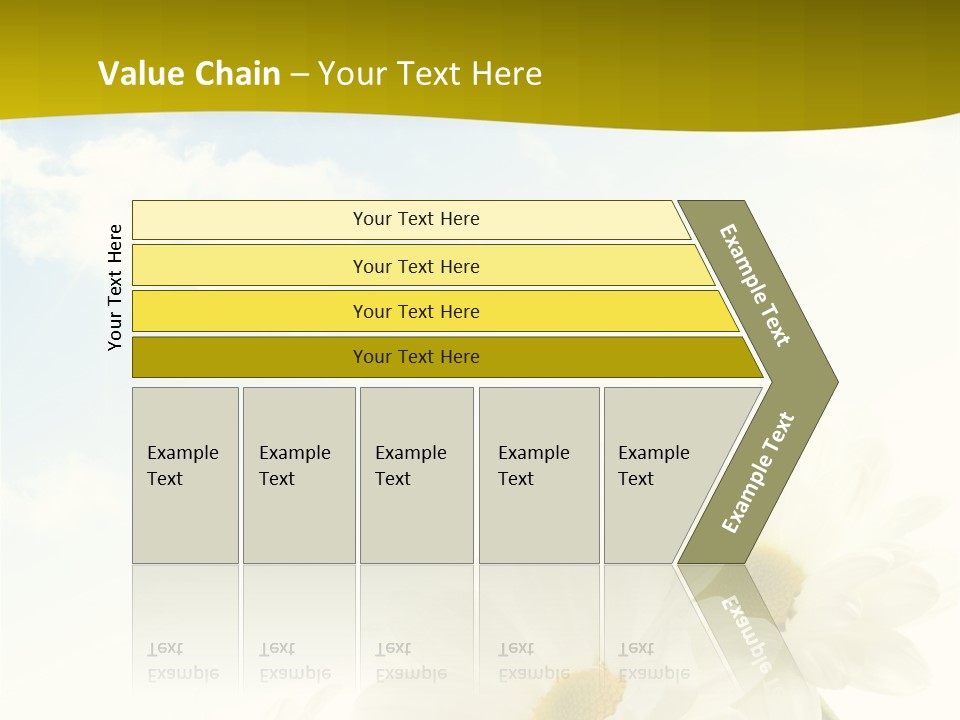 Scenery Health Chamomile PowerPoint Template