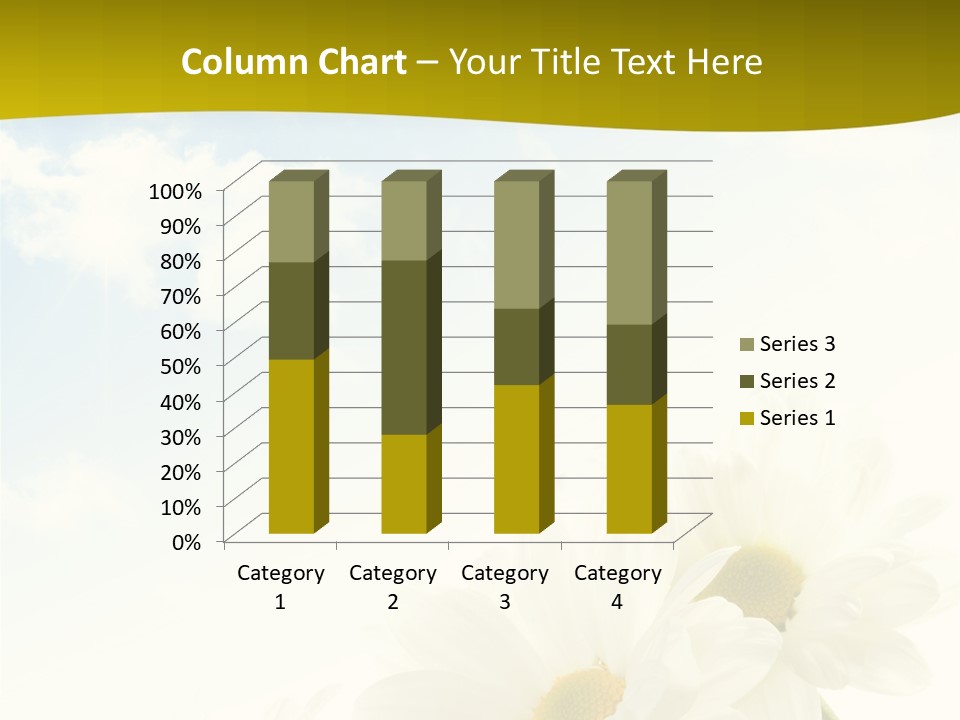 Scenery Health Chamomile PowerPoint Template