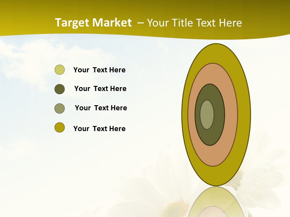 Scenery Health Chamomile PowerPoint Template