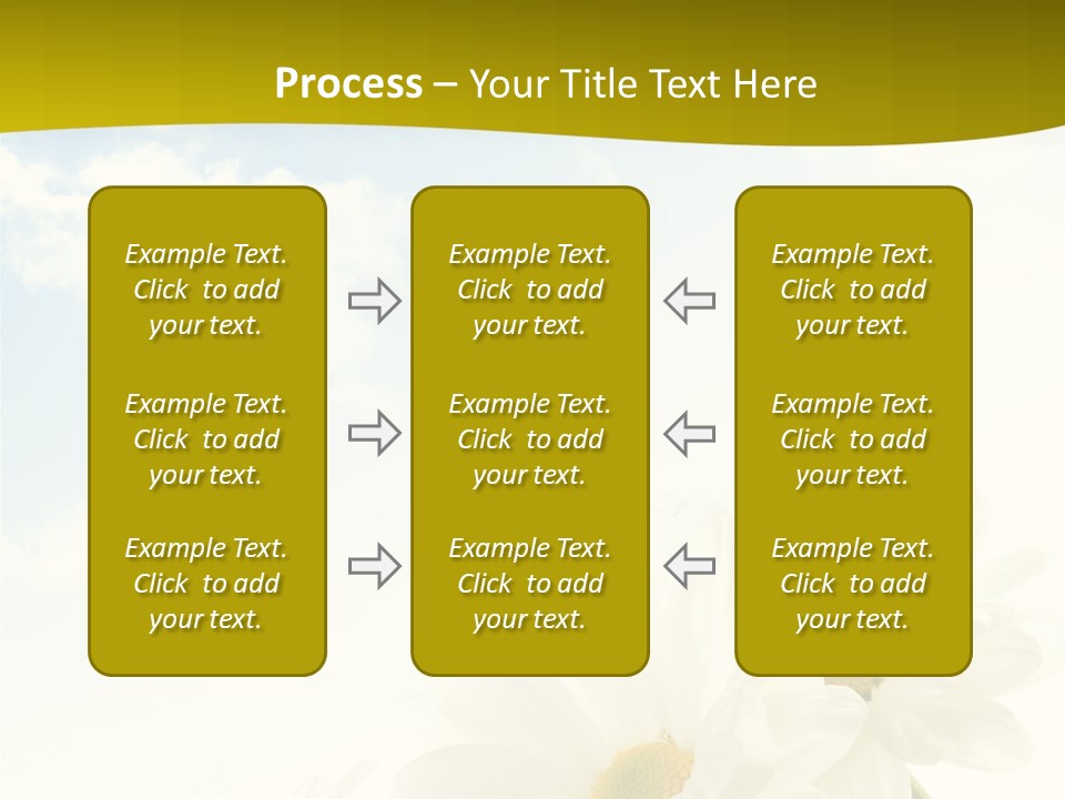Scenery Health Chamomile PowerPoint Template