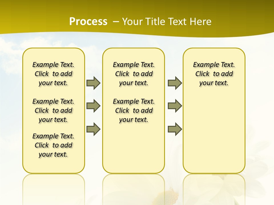 Scenery Health Chamomile PowerPoint Template