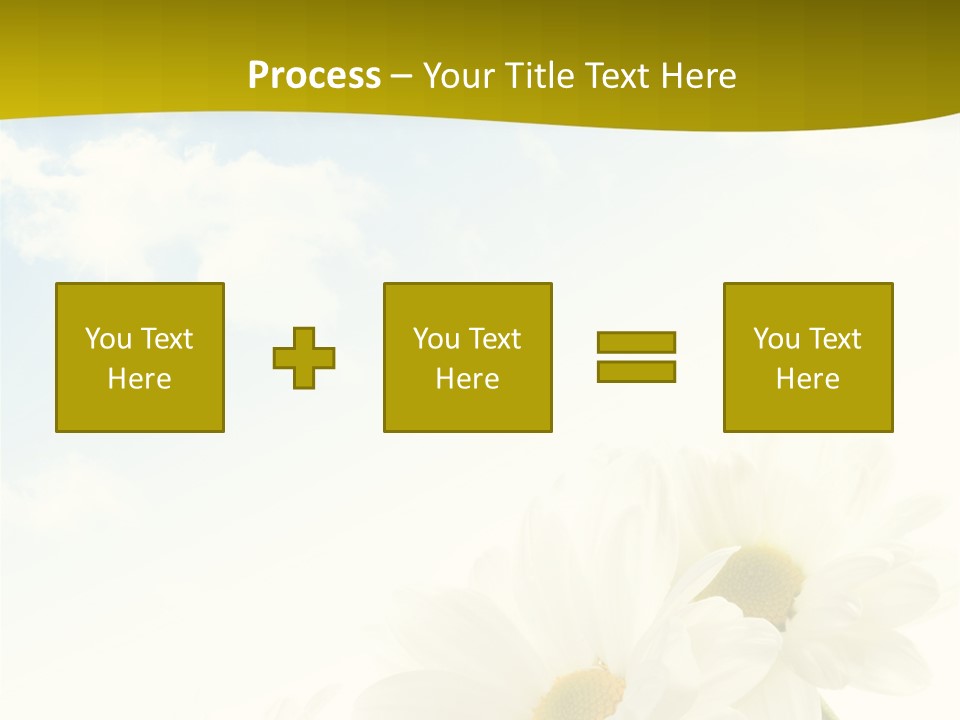Scenery Health Chamomile PowerPoint Template