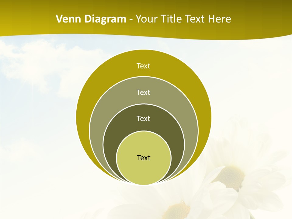 Scenery Health Chamomile PowerPoint Template