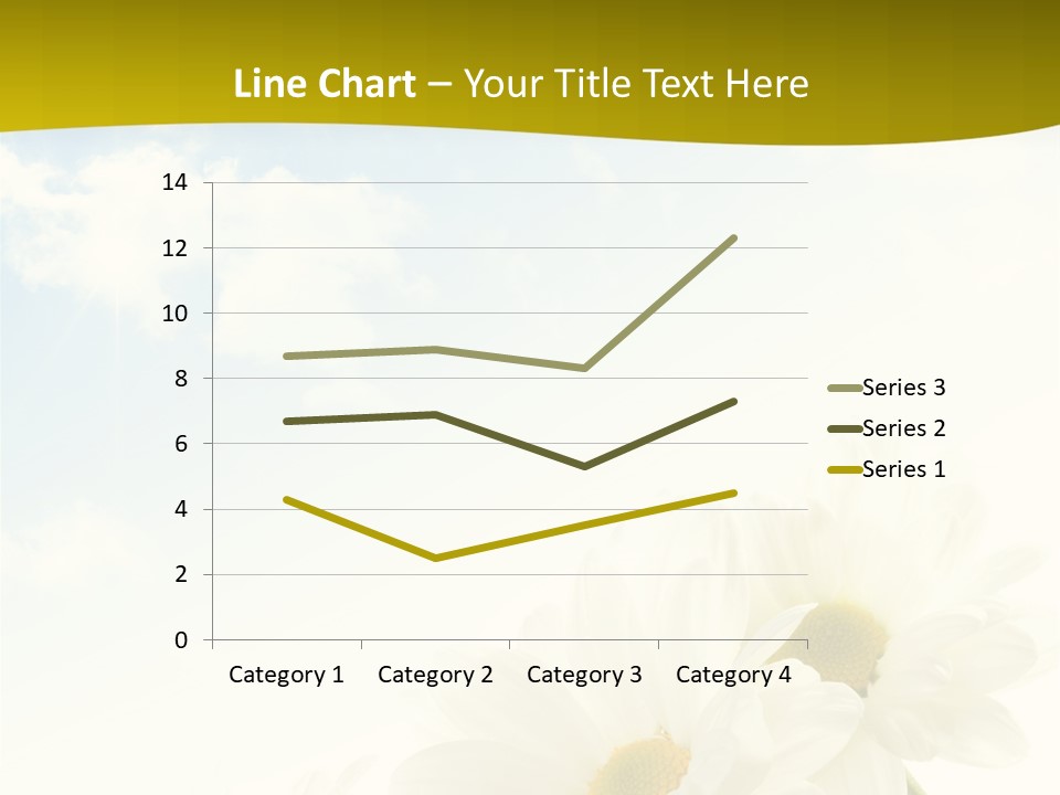 Scenery Health Chamomile PowerPoint Template