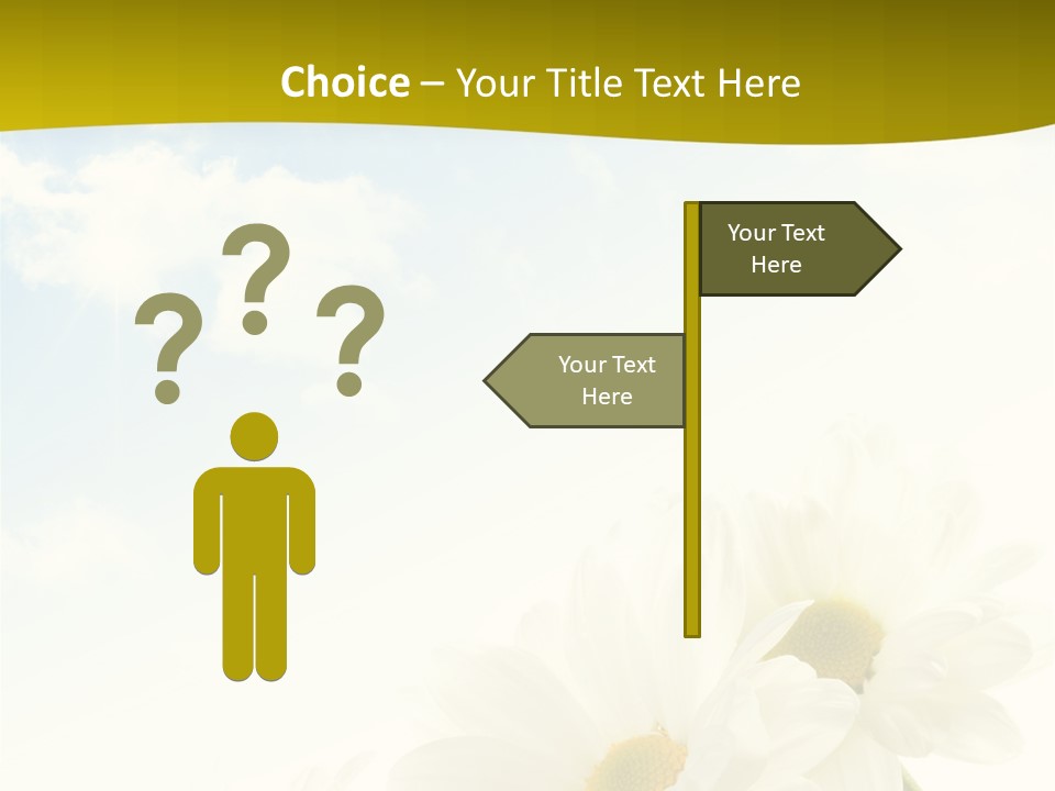 Scenery Health Chamomile PowerPoint Template
