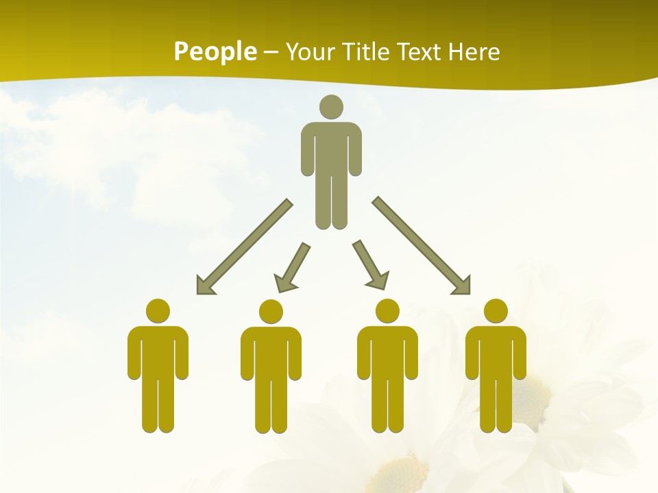 Scenery Health Chamomile PowerPoint Template