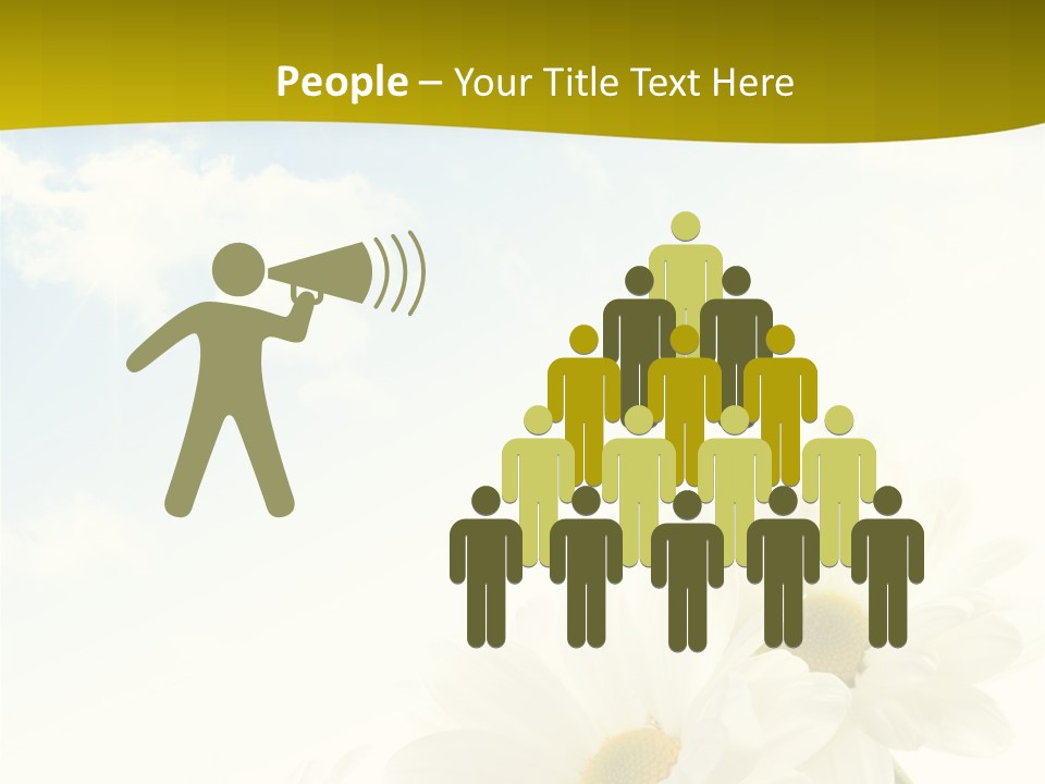 Scenery Health Chamomile PowerPoint Template