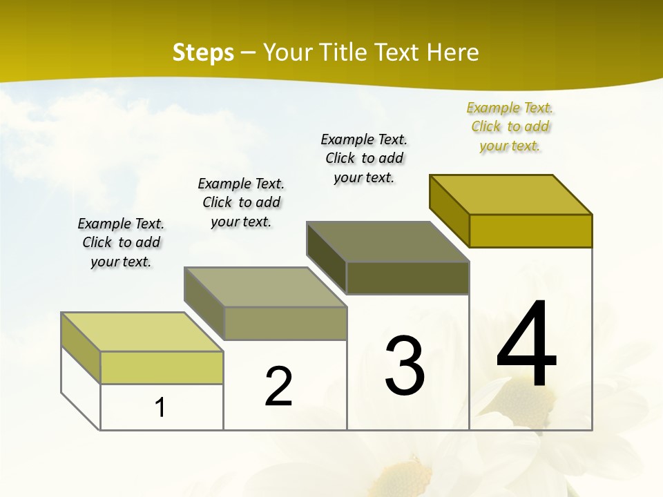 Scenery Health Chamomile PowerPoint Template