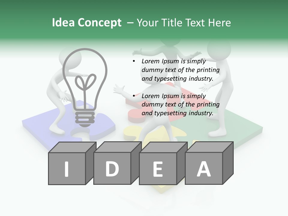 Match Process Solve PowerPoint Template