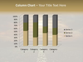 Moving Race Sunrise PowerPoint Template