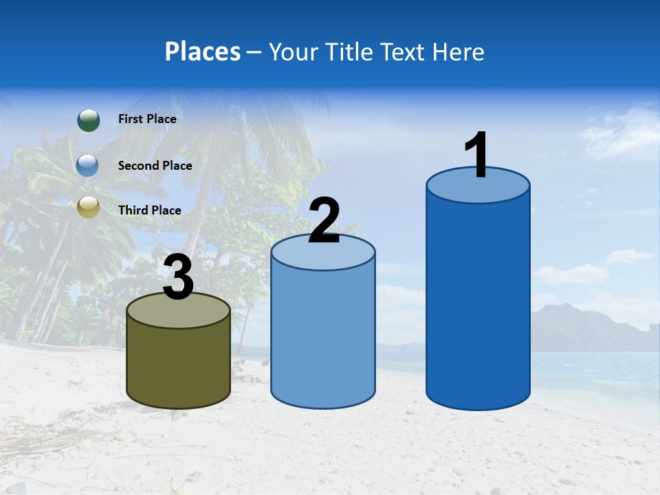 Water Sea Beauty PowerPoint Template