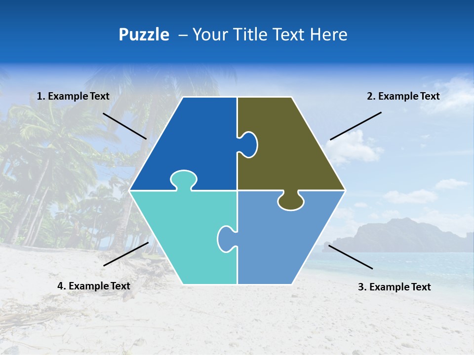 Water Sea Beauty PowerPoint Template