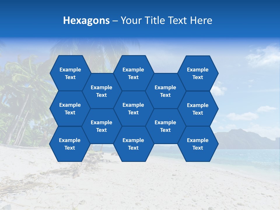 Water Sea Beauty PowerPoint Template