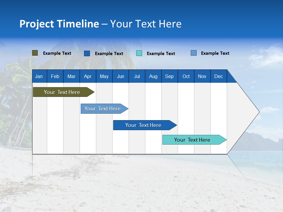 Water Sea Beauty PowerPoint Template