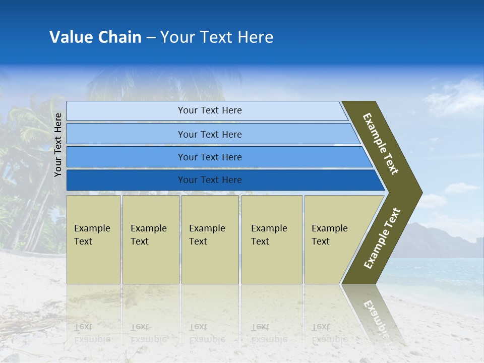 Water Sea Beauty PowerPoint Template