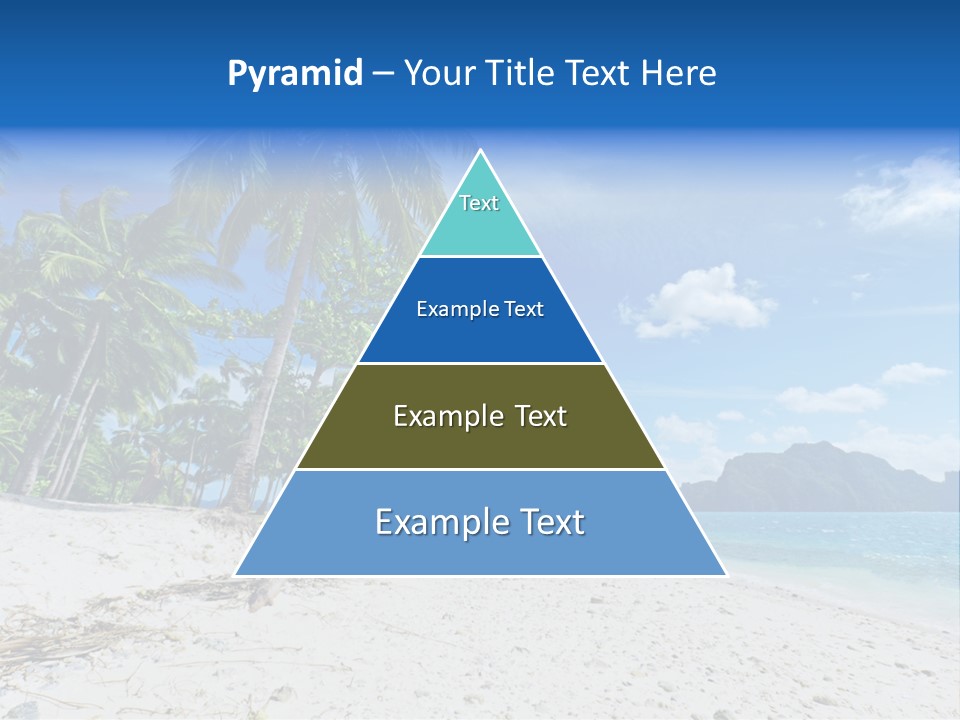 Water Sea Beauty PowerPoint Template