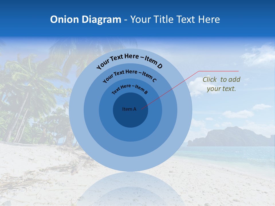 Water Sea Beauty PowerPoint Template