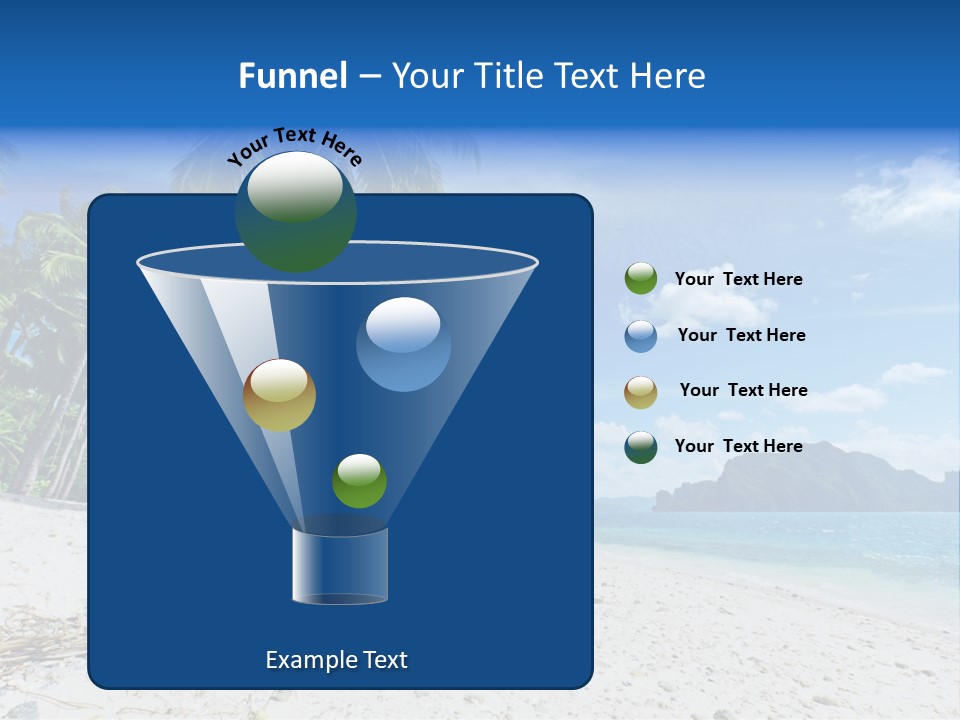 Water Sea Beauty PowerPoint Template