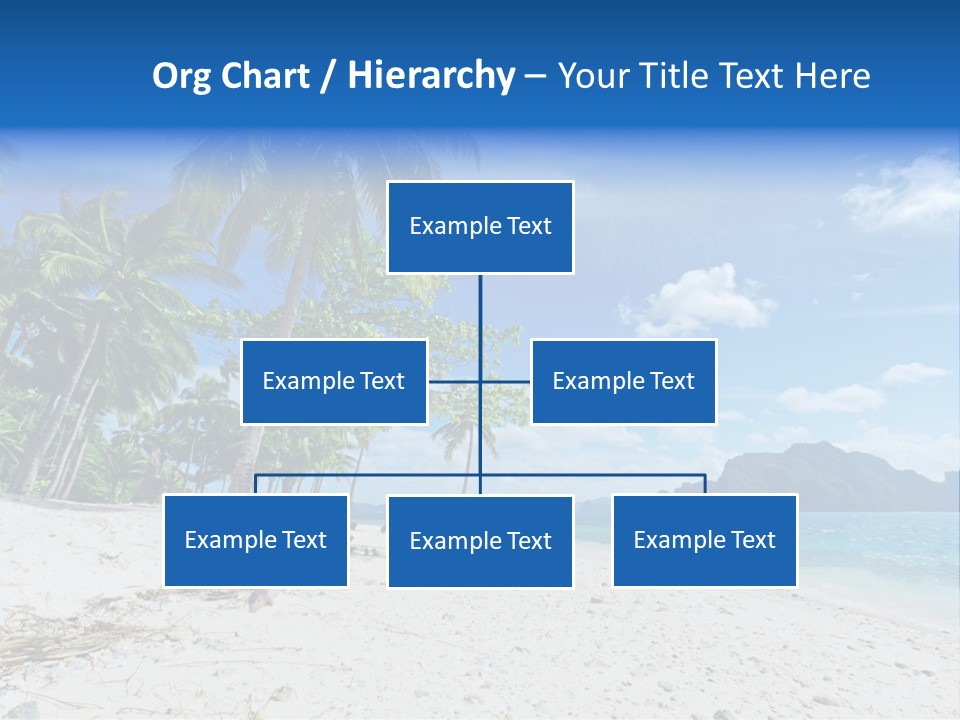 Water Sea Beauty PowerPoint Template