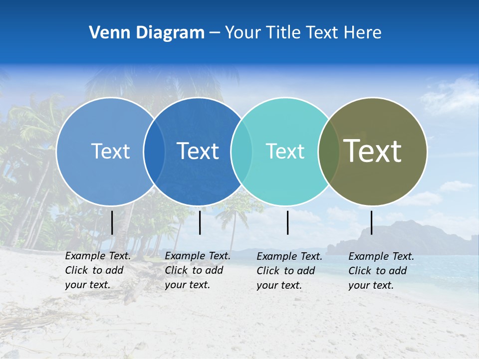 Water Sea Beauty PowerPoint Template