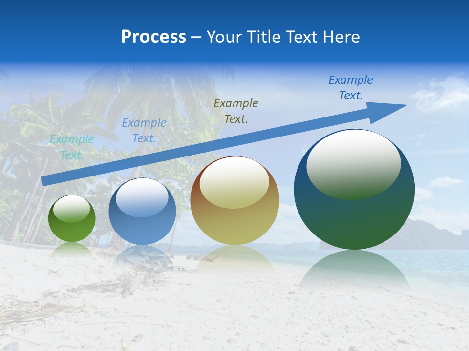 Water Sea Beauty PowerPoint Template