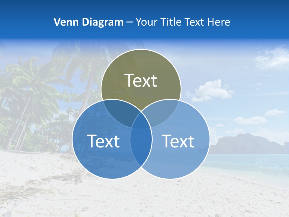 Water Sea Beauty PowerPoint Template