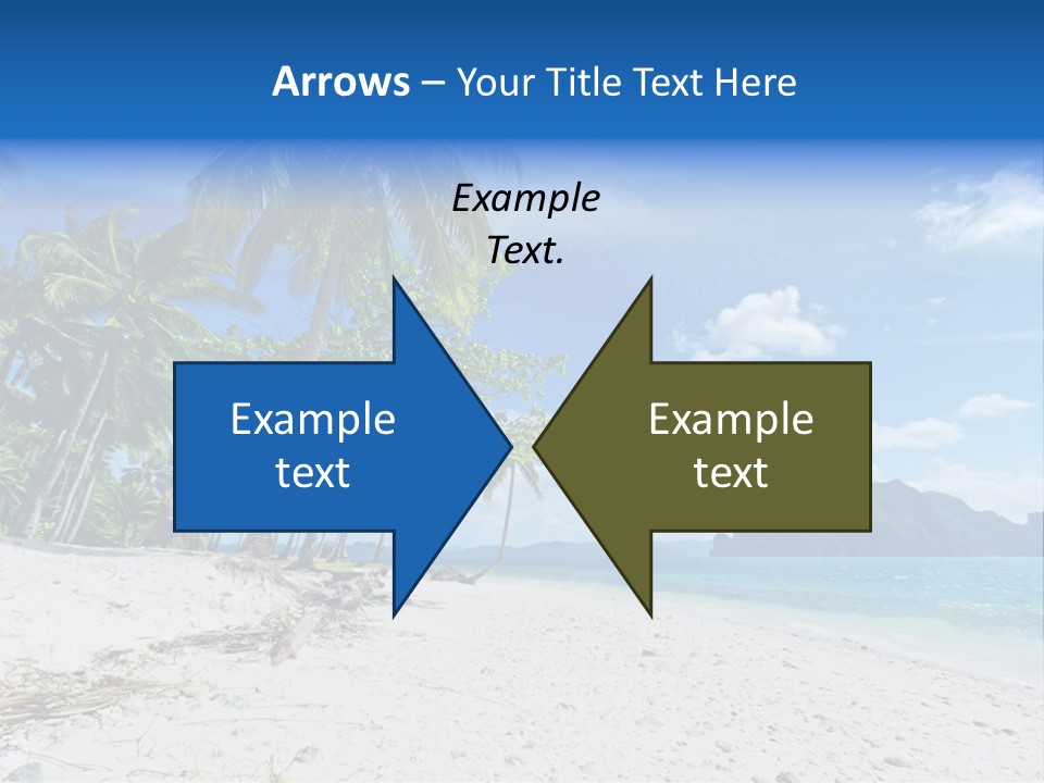 Water Sea Beauty PowerPoint Template