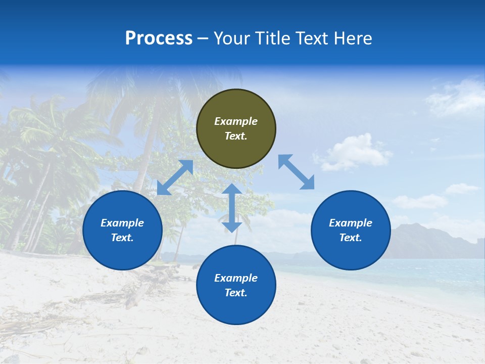 Water Sea Beauty PowerPoint Template