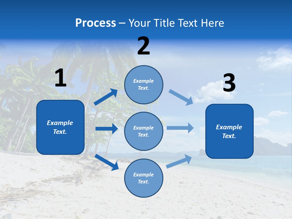 Water Sea Beauty PowerPoint Template