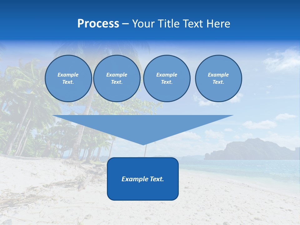 Water Sea Beauty PowerPoint Template