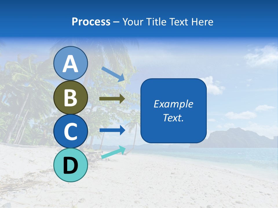 Water Sea Beauty PowerPoint Template