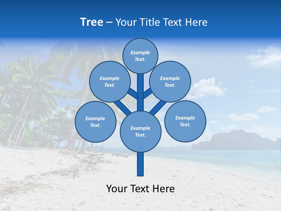 Water Sea Beauty PowerPoint Template