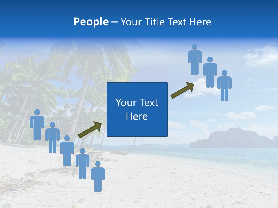 Water Sea Beauty PowerPoint Template