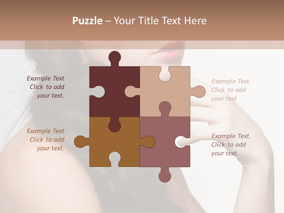 Adult Elegant Makeup PowerPoint Template