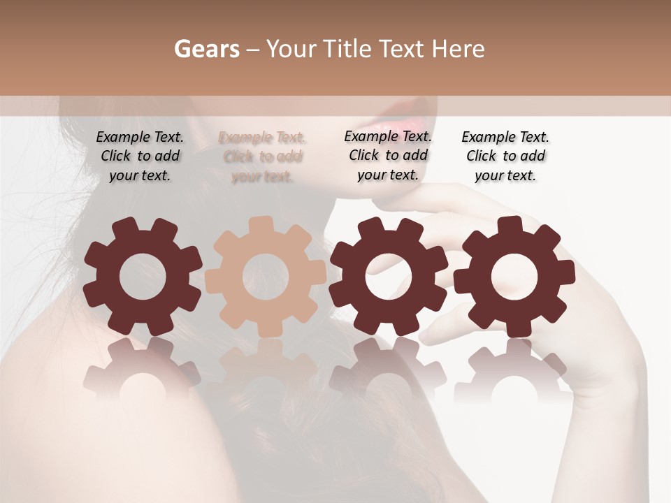 Adult Elegant Makeup PowerPoint Template