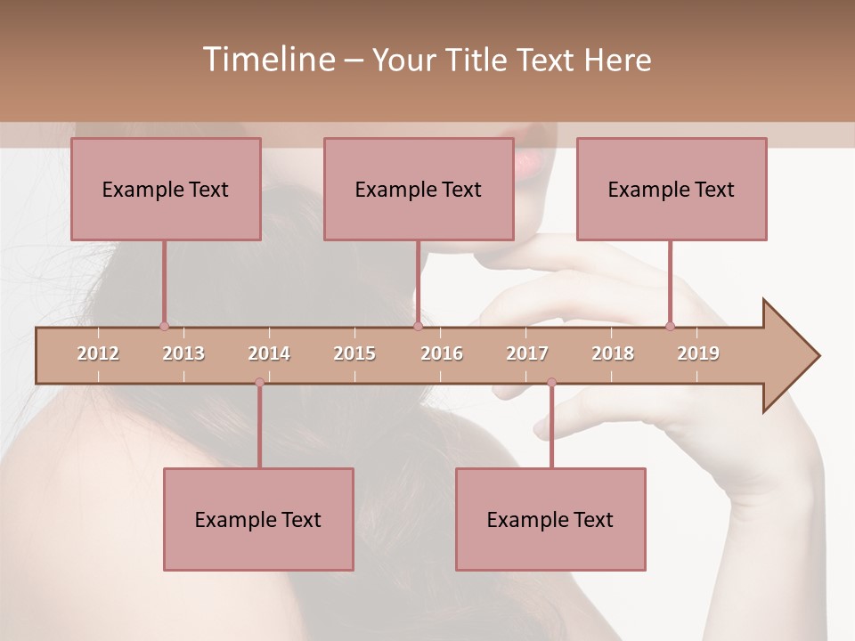 Adult Elegant Makeup PowerPoint Template