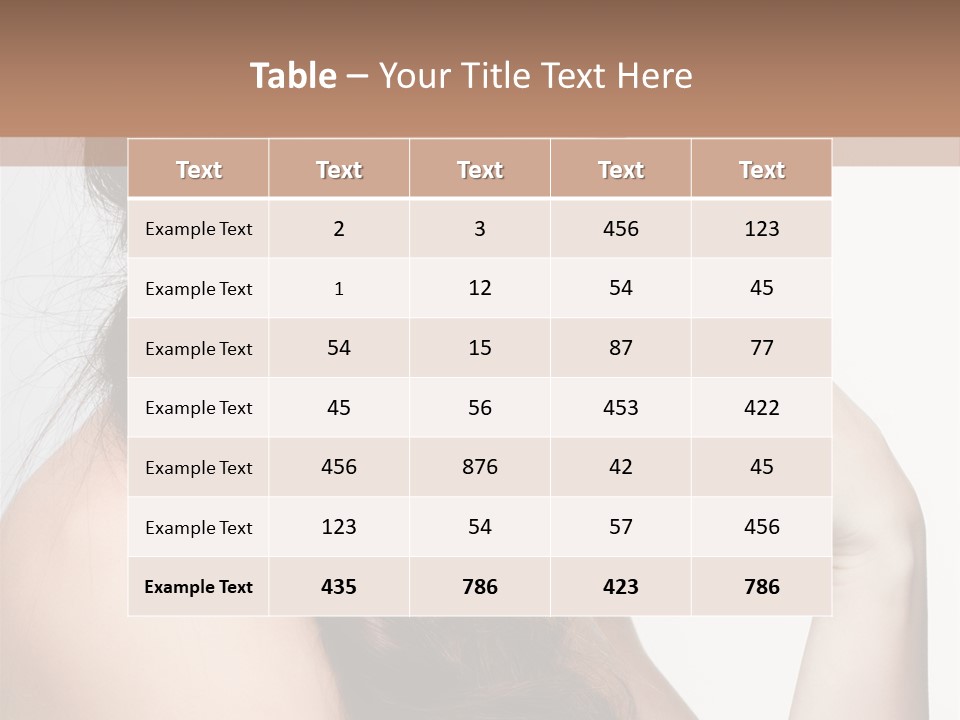 Adult Elegant Makeup PowerPoint Template