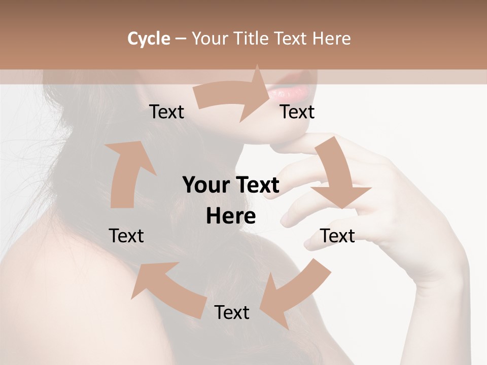 Adult Elegant Makeup PowerPoint Template