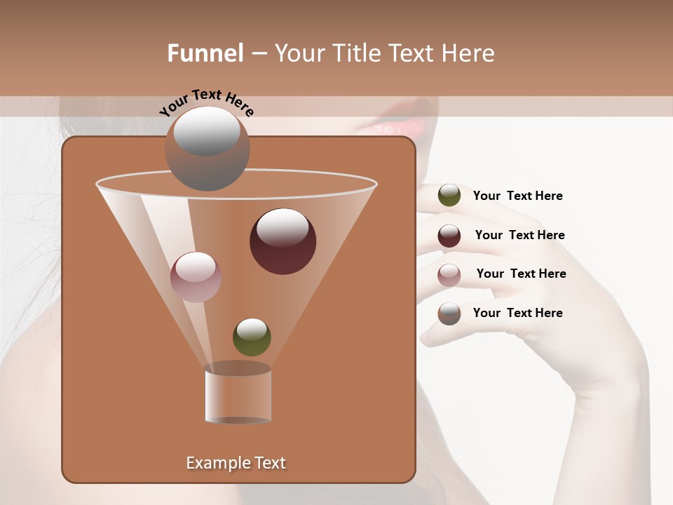 Adult Elegant Makeup PowerPoint Template
