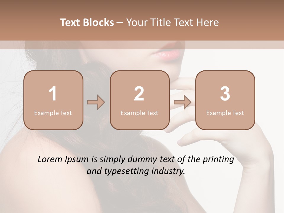 Adult Elegant Makeup PowerPoint Template