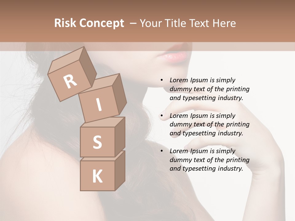 Adult Elegant Makeup PowerPoint Template