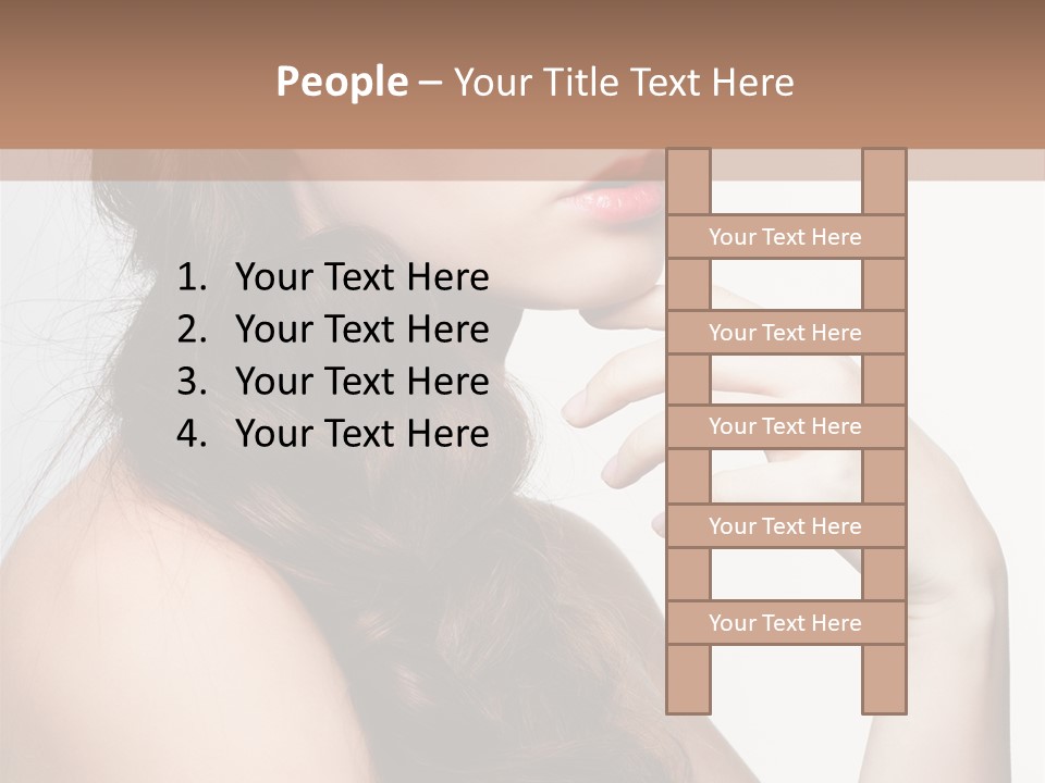 Adult Elegant Makeup PowerPoint Template
