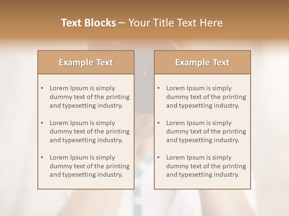 Themes Hobby Lifestyles PowerPoint Template