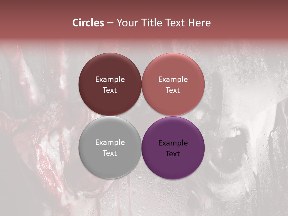 Bath Cut Window PowerPoint Template