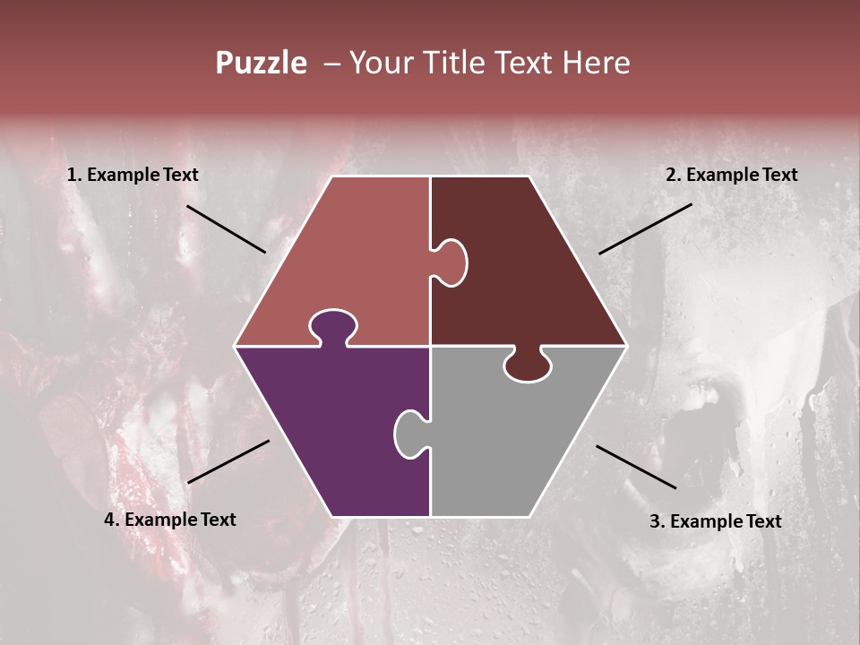 Bath Cut Window PowerPoint Template